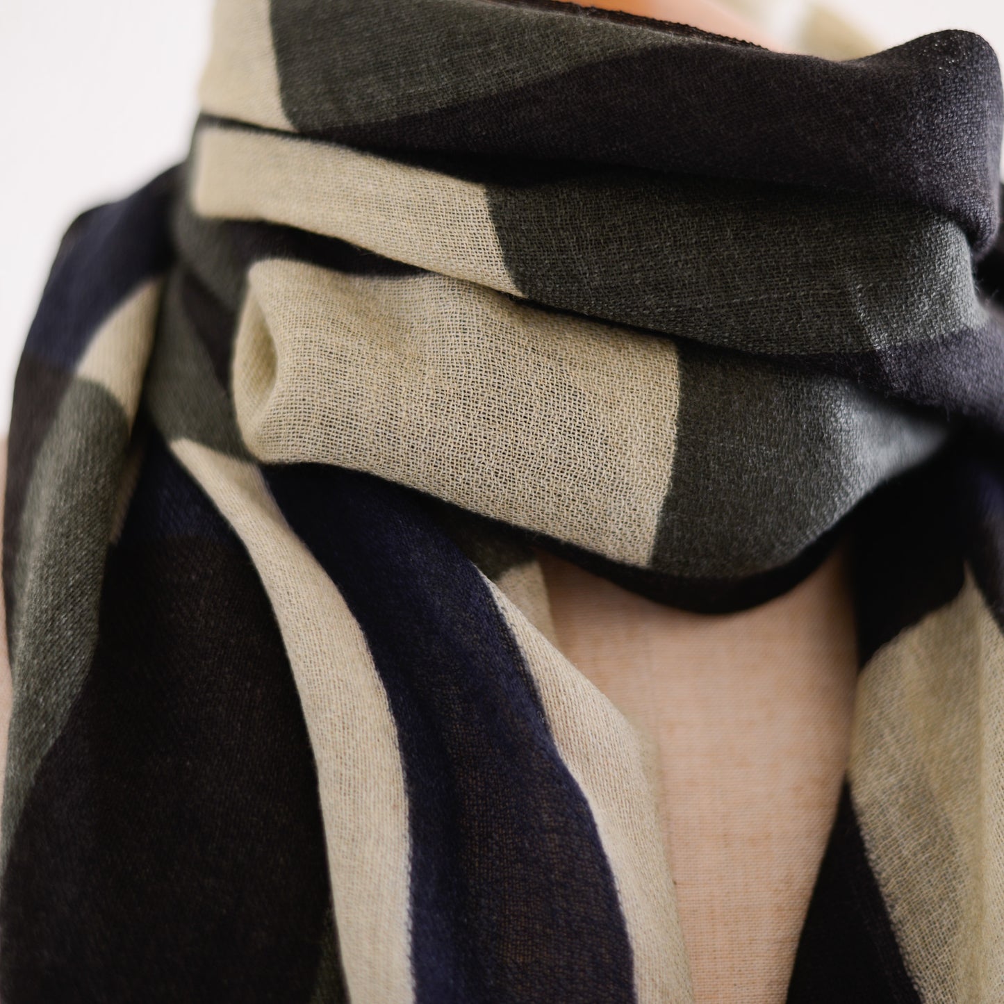 ウールヴェジタブルストール Winter