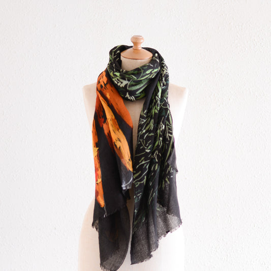 ウールヴェジタブルストール Carrots