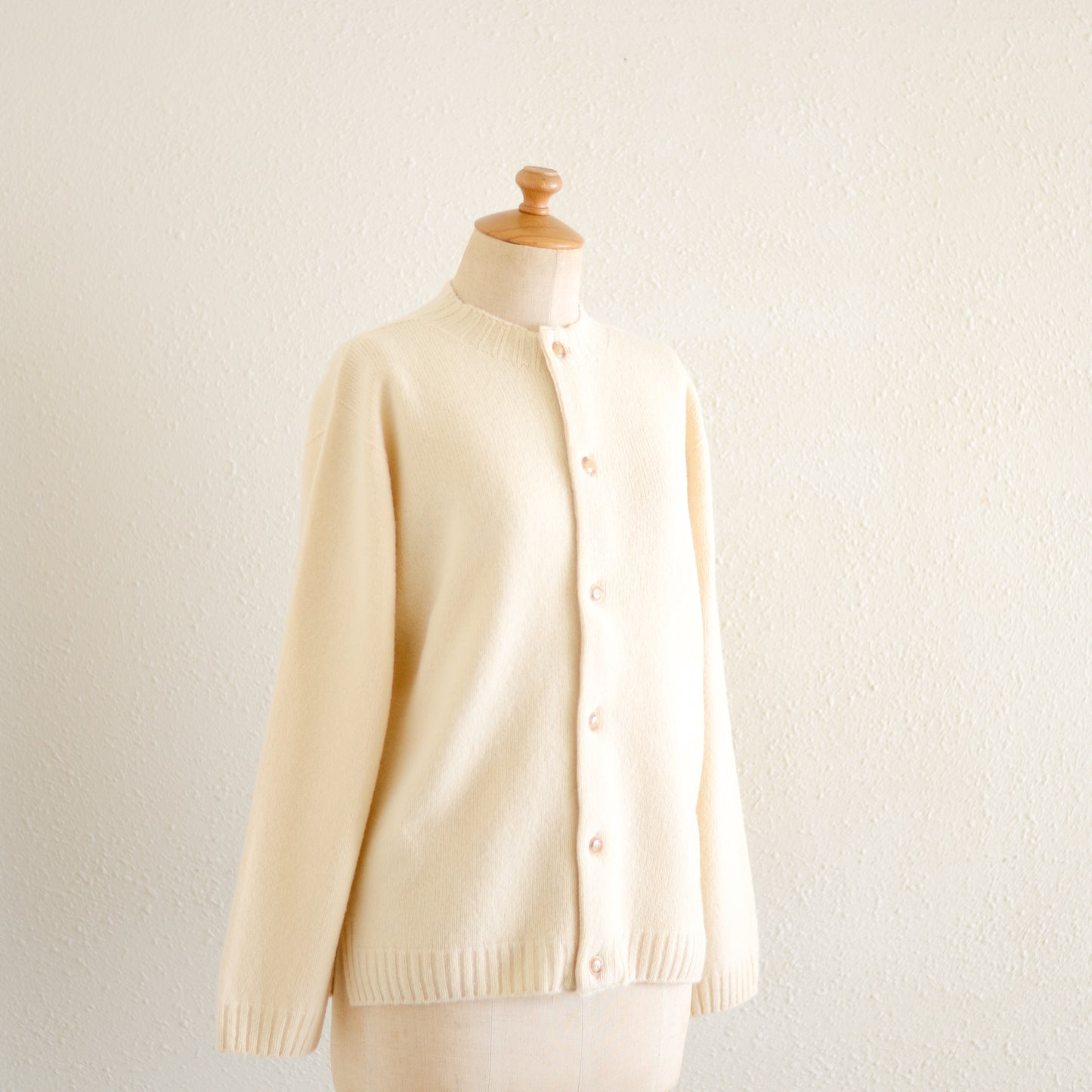 울 가디건 Kinari