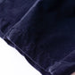 Brushed Cotton Curved Pants Black