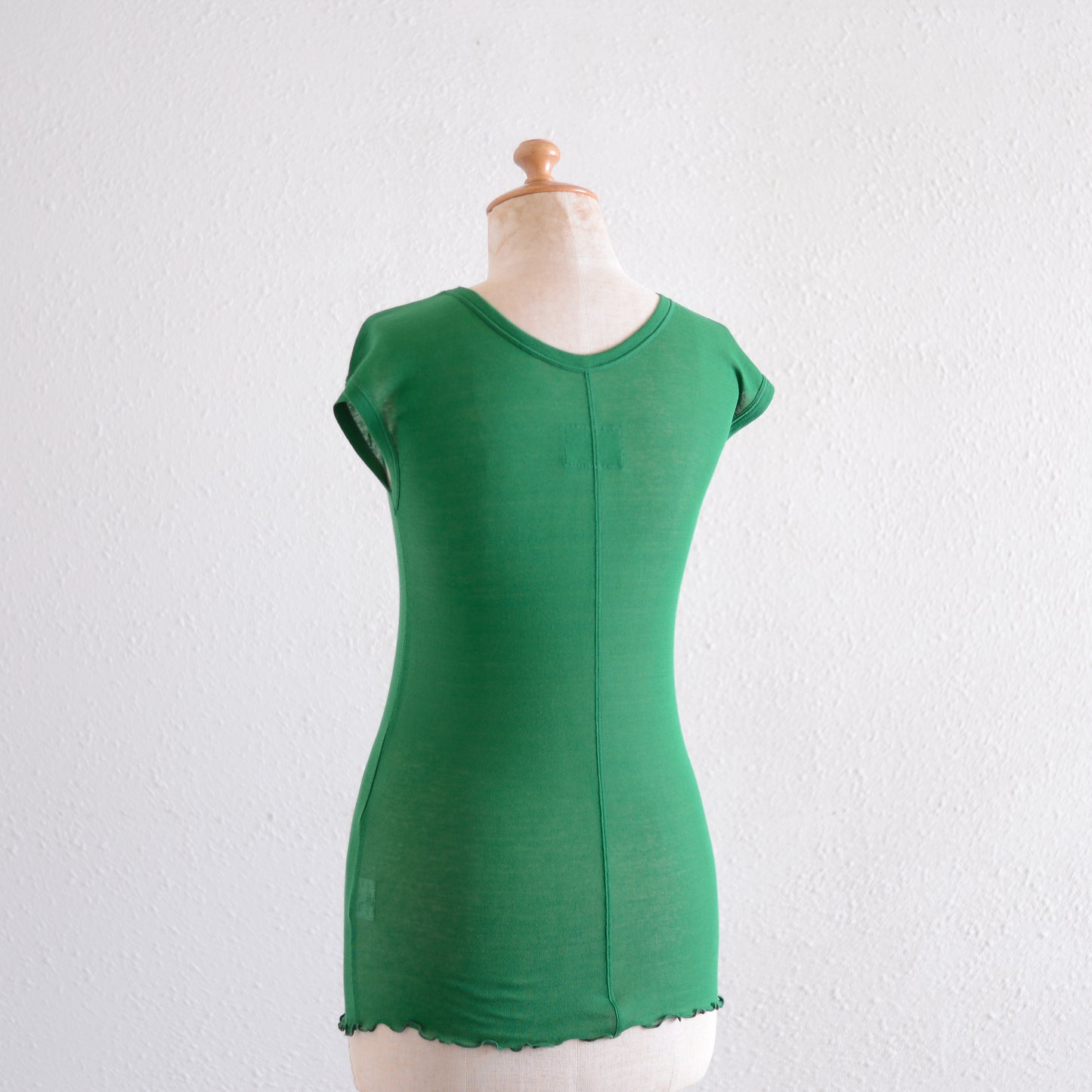 ストレッチコットンフレンチプルオーバー Green