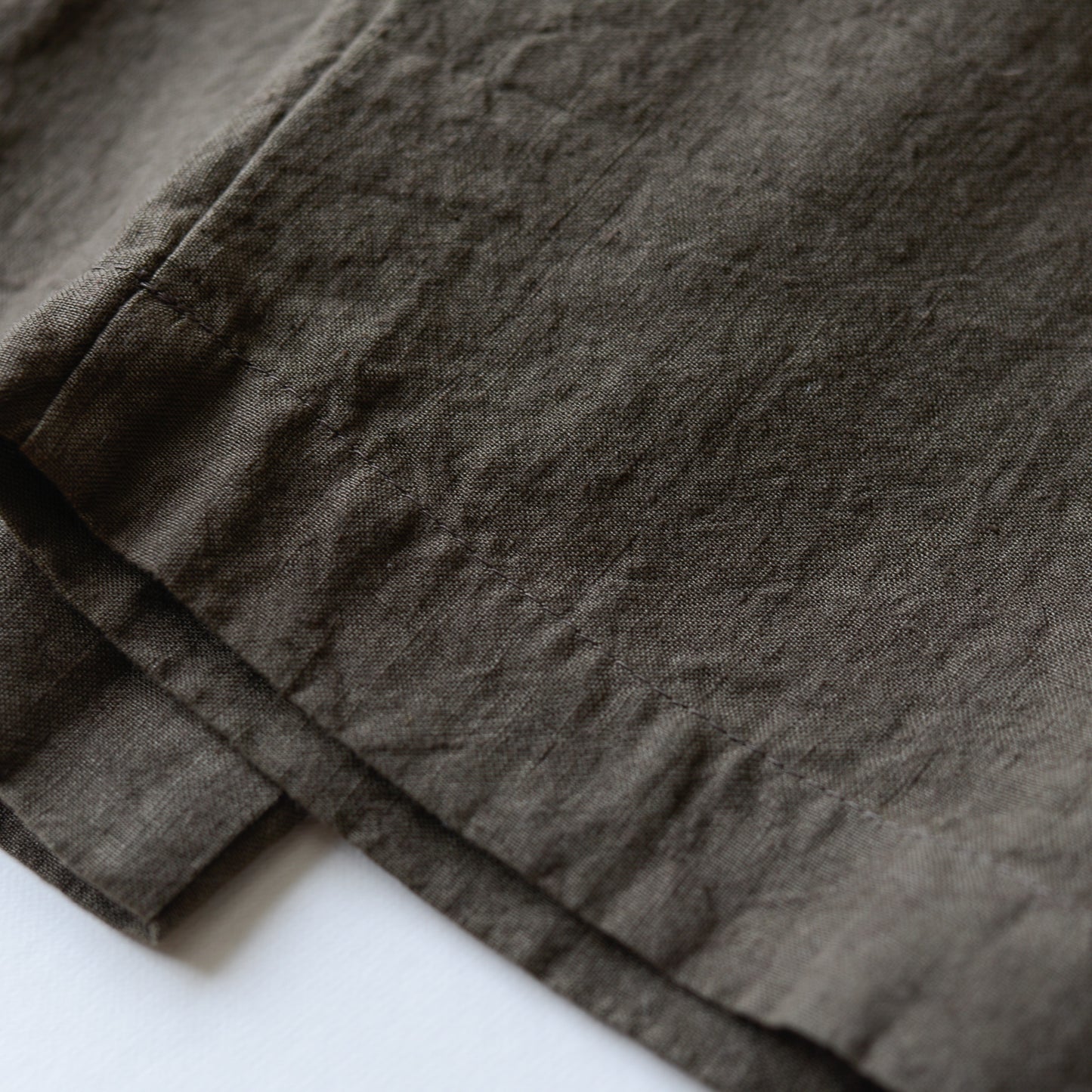 リネンイージーテーパードパンツ Charcoal Gray