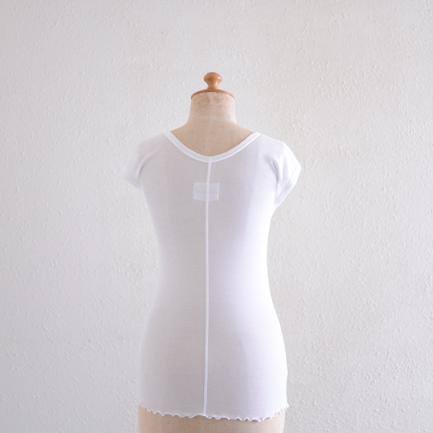 ストレッチコットンフレンチプルオーバー Off White