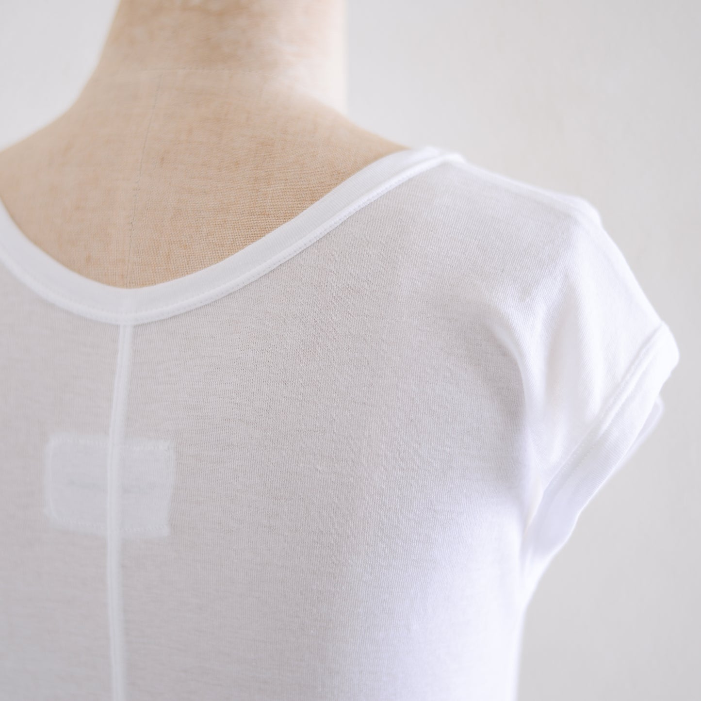 ストレッチコットンフレンチプルオーバー Off White