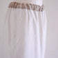 [Unused] Cotton Corduroy Stretch Pants Off White