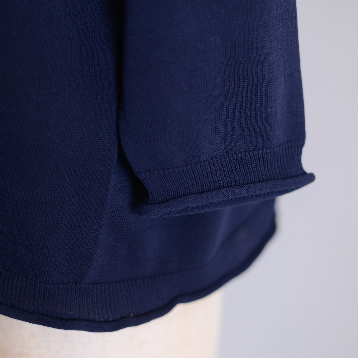 コットンホールガーメントポケットプルオーバーNavy