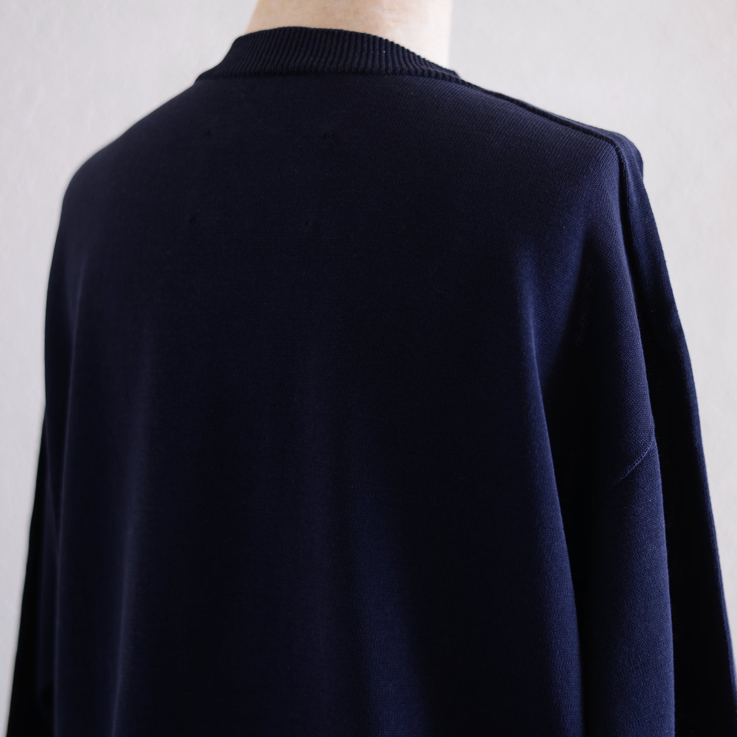 コットンホールガーメントポケットプルオーバーNavy