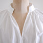 コットンギャザースリーブブラウス Off White