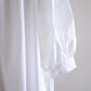 コットンギャザースリーブブラウス Off White