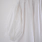 コットンギャザースリーブブラウス Off White