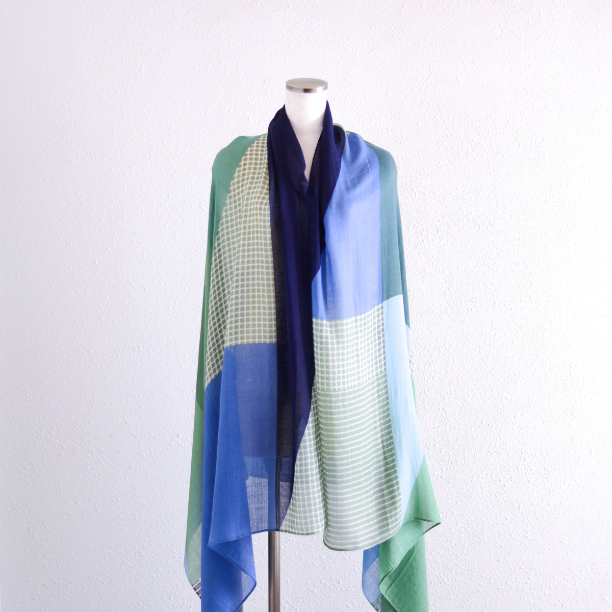 ウールショールサーフェイス Green