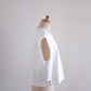 リネンコットンデニムベスト Off White