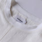 コットンリネン布帛Tシャツ Off White