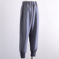 ウールナイロンリブヘムパンツ Gray Melange