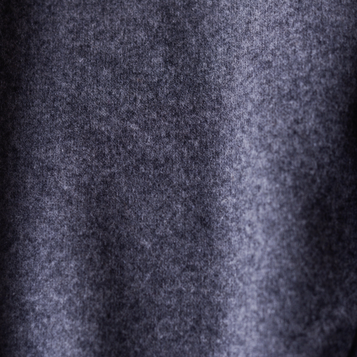 ウールナイロンリブヘムパンツ Gray Melange