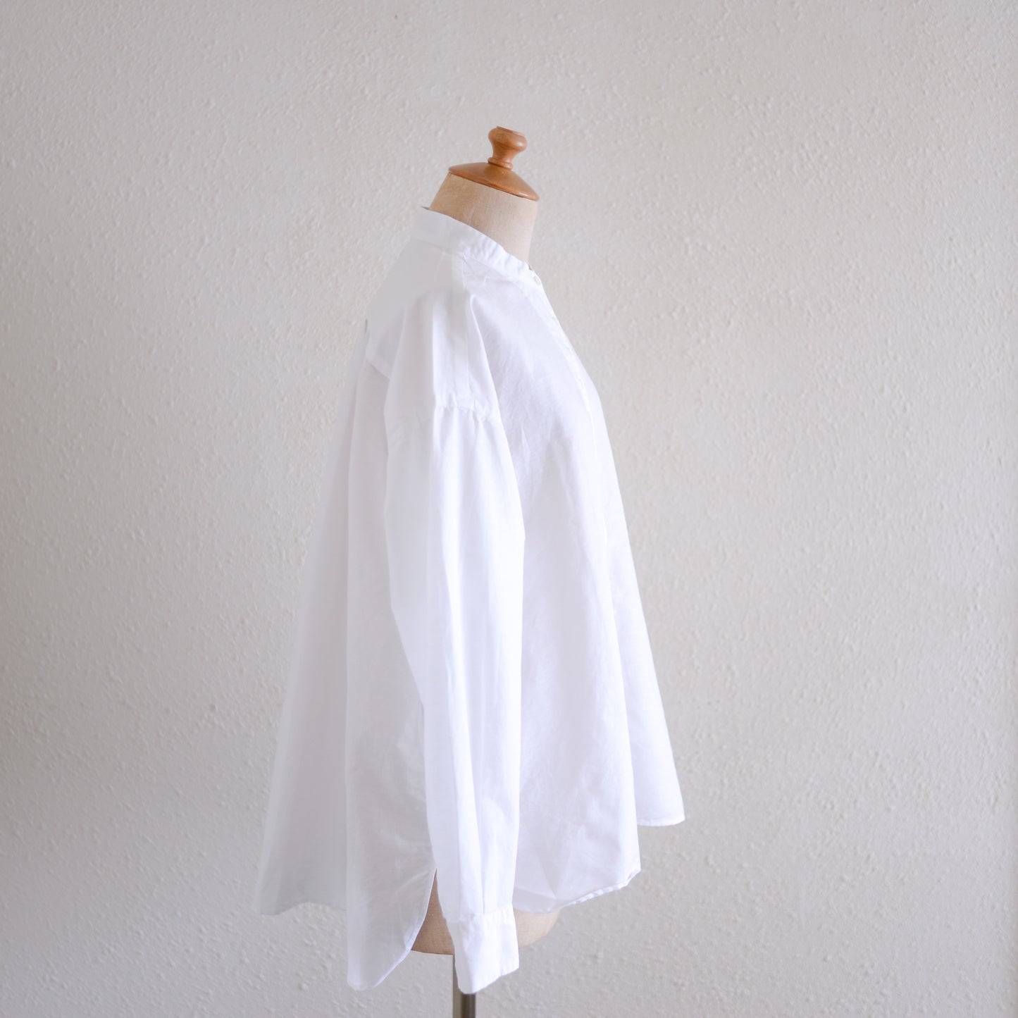コットンリネンリラックスシャツ Off White