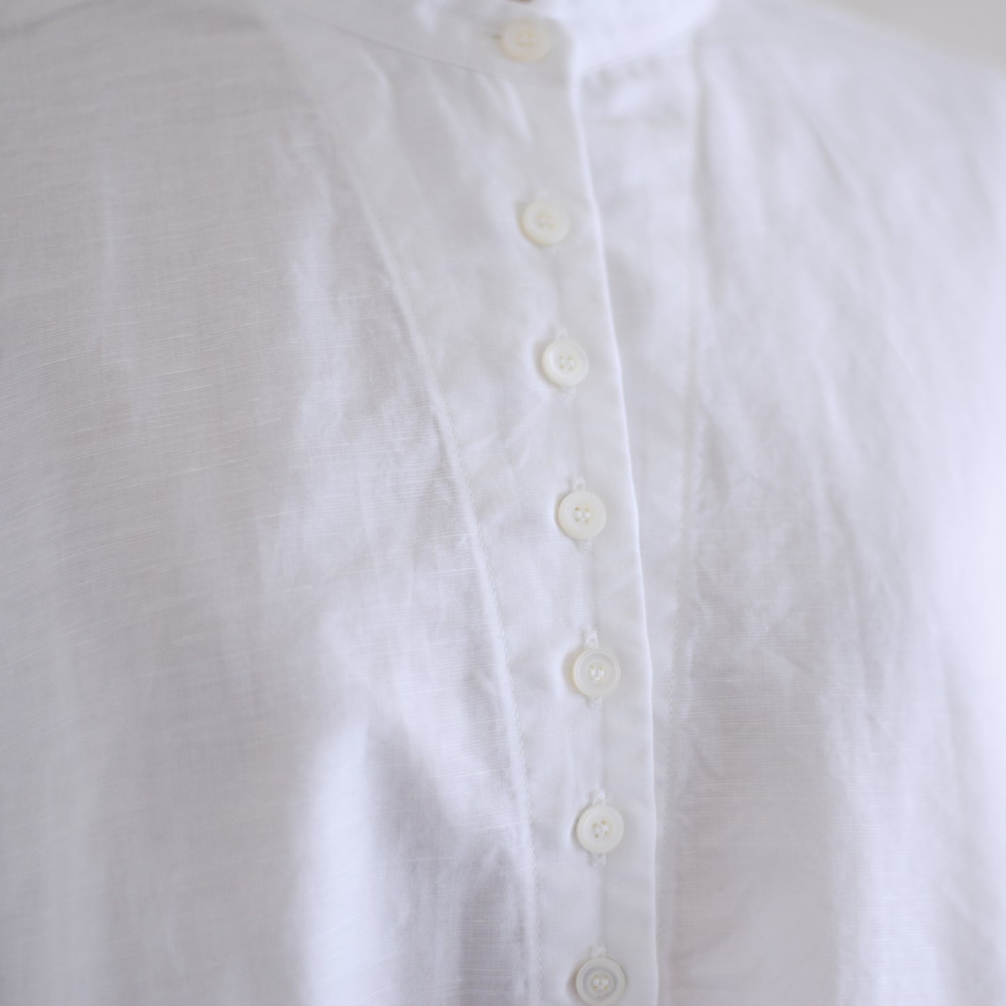 コットンリネンリラックスシャツ Off White