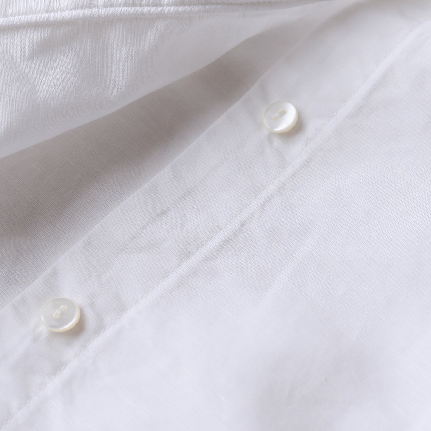コットンリネンリラックスシャツ Off White