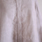 コットンリネンコンシールドボタンシャツ Beige