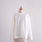 リネンウールパフスリーブブラウス Off White