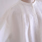 リネンウールパフスリーブブラウス Off White