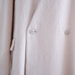 コットンウールダブルロングコート Light Beige