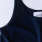 コットンチュールタンクトップ Black