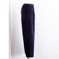Corduroy wide pants Purple