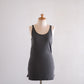 コットンチュールタンクトップ Charcoal Gray