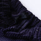 Corduroy wide pants Purple