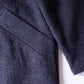 ソフトウールノーカラーコート Charcoal Gray