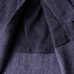 ソフトウールノーカラーコート Charcoal Gray