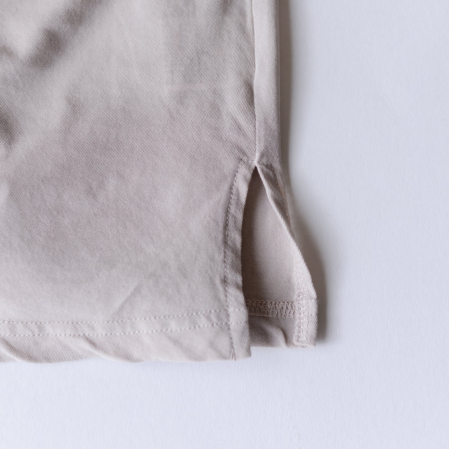 Cotton tulle tank top in Gray