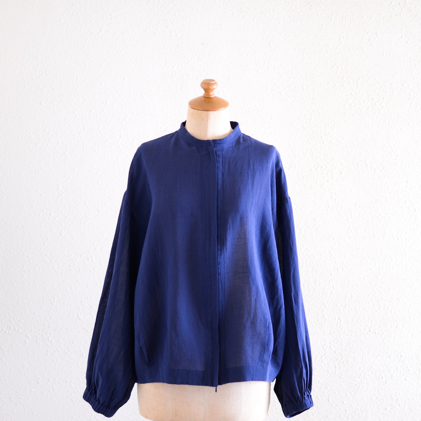 コットンリネンシアブルゾン Navy