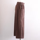 코튼 사이드 포켓 이지 팬츠 Brown