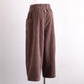 코튼 사이드 포켓 이지 팬츠 Brown