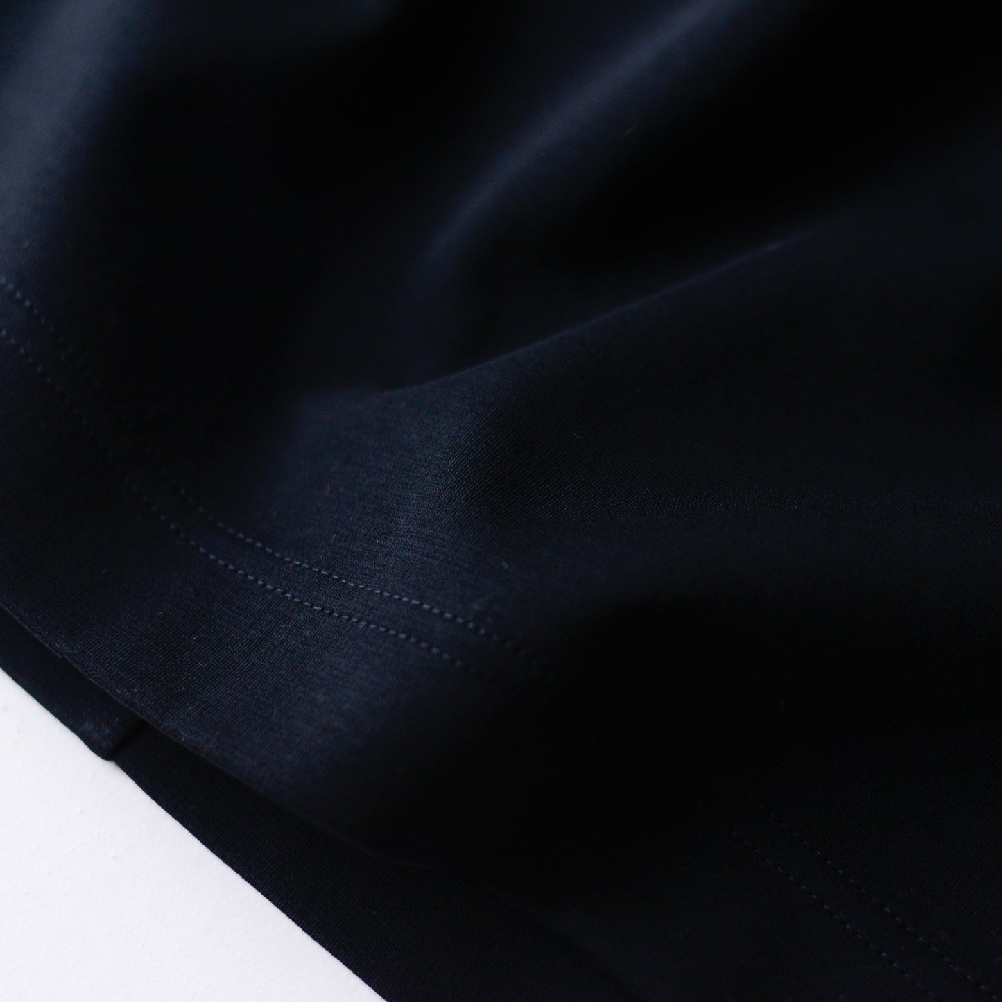 コットンプチスリーブワンピース Black