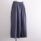 キュプラコットンキュロットパンツ Charcoal Grey