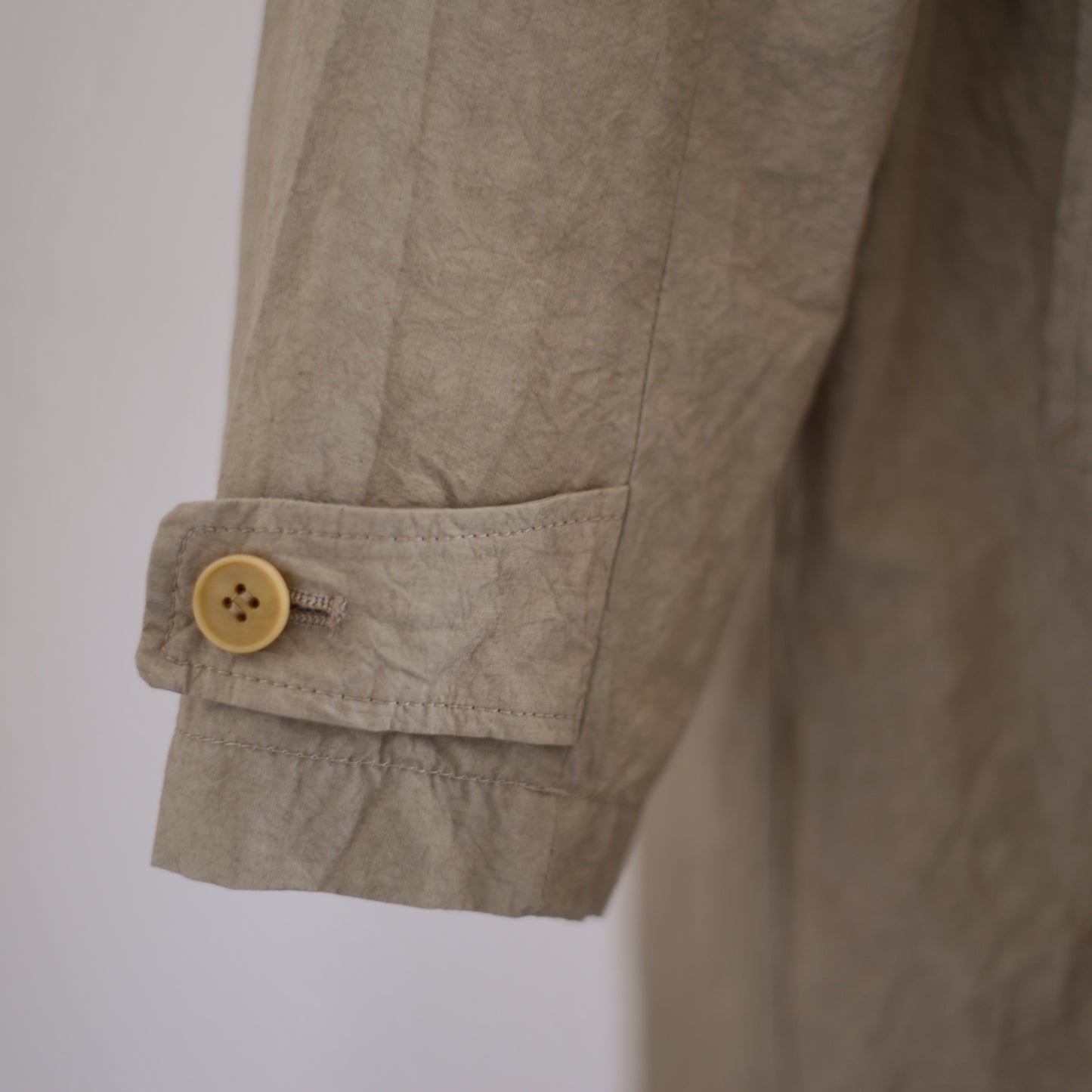 コットンリネンバルマカーンコート Beige