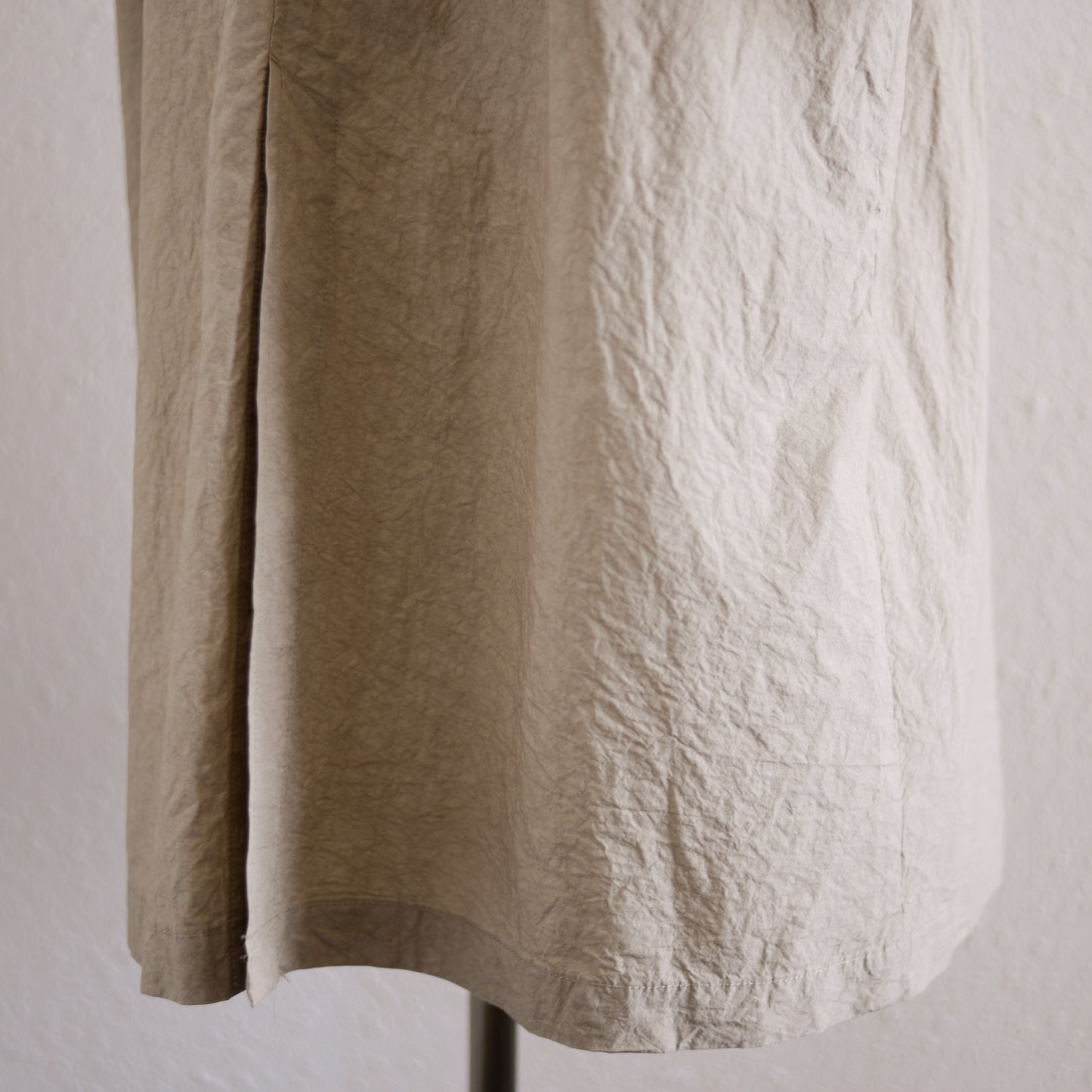 コットンリネンバルマカーンコート Beige