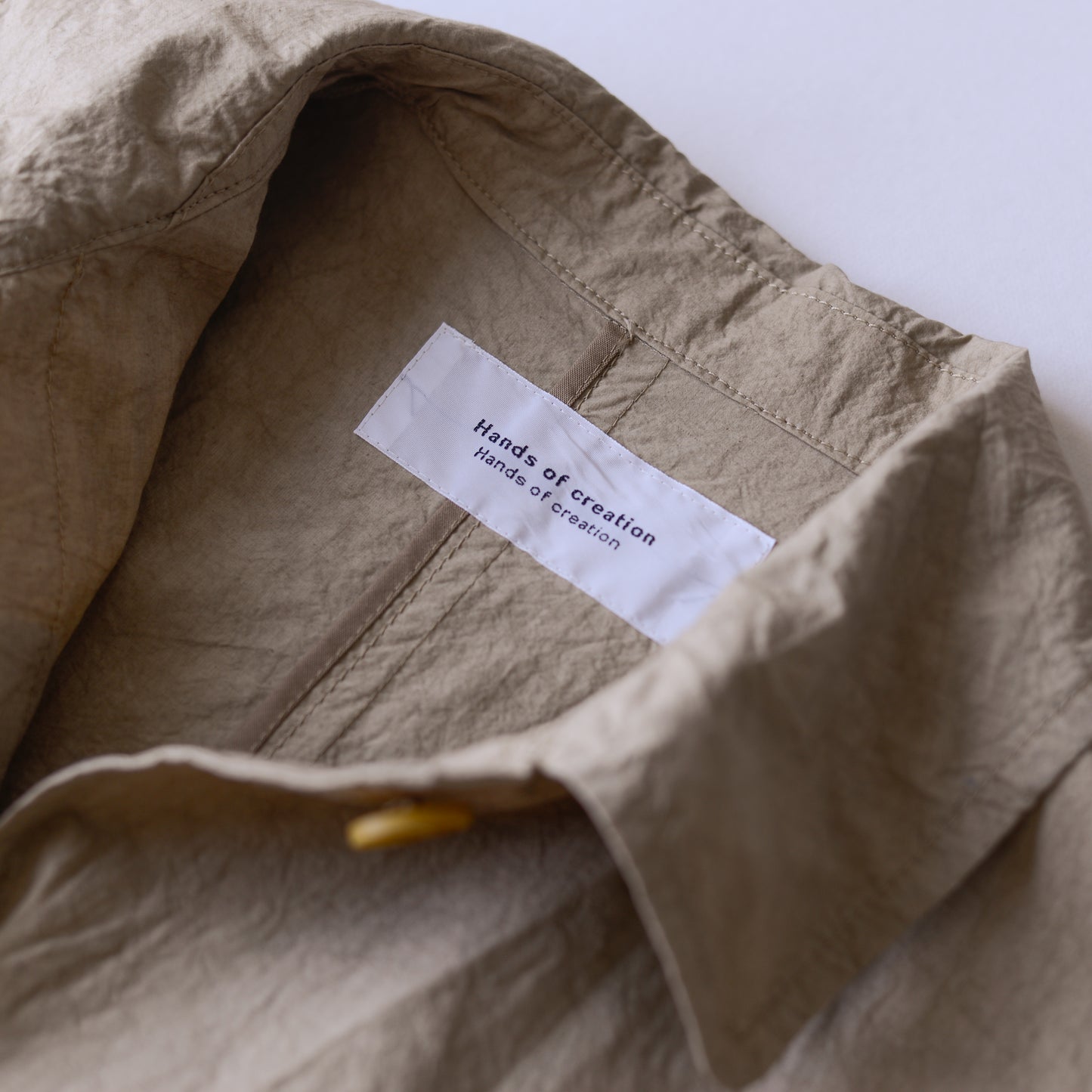 コットンリネンバルマカーンコート Beige