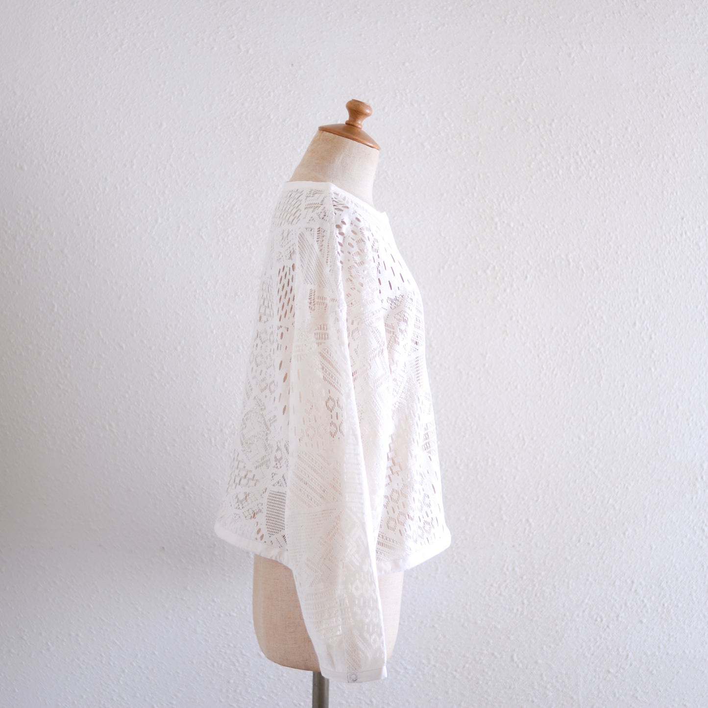 コットンクロシェジャケット Ivory