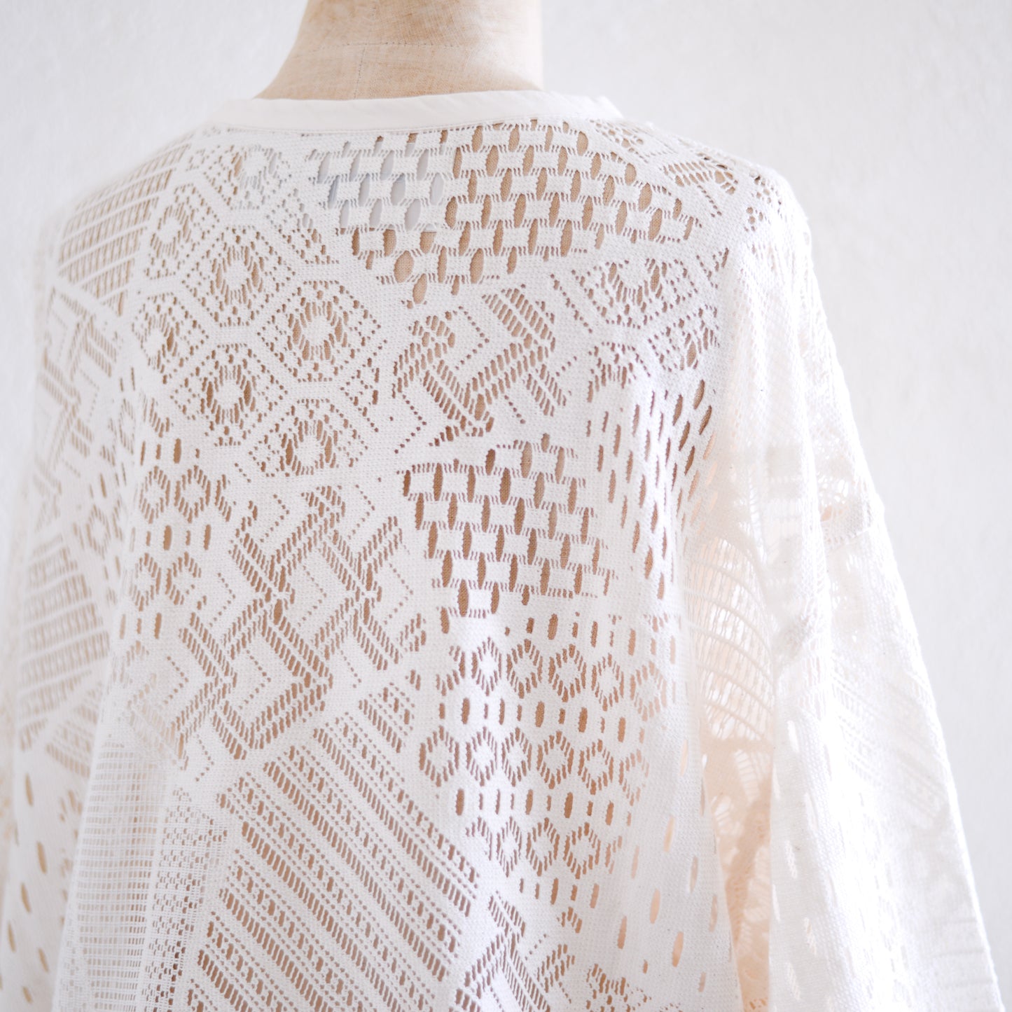 コットンクロシェジャケット Ivory