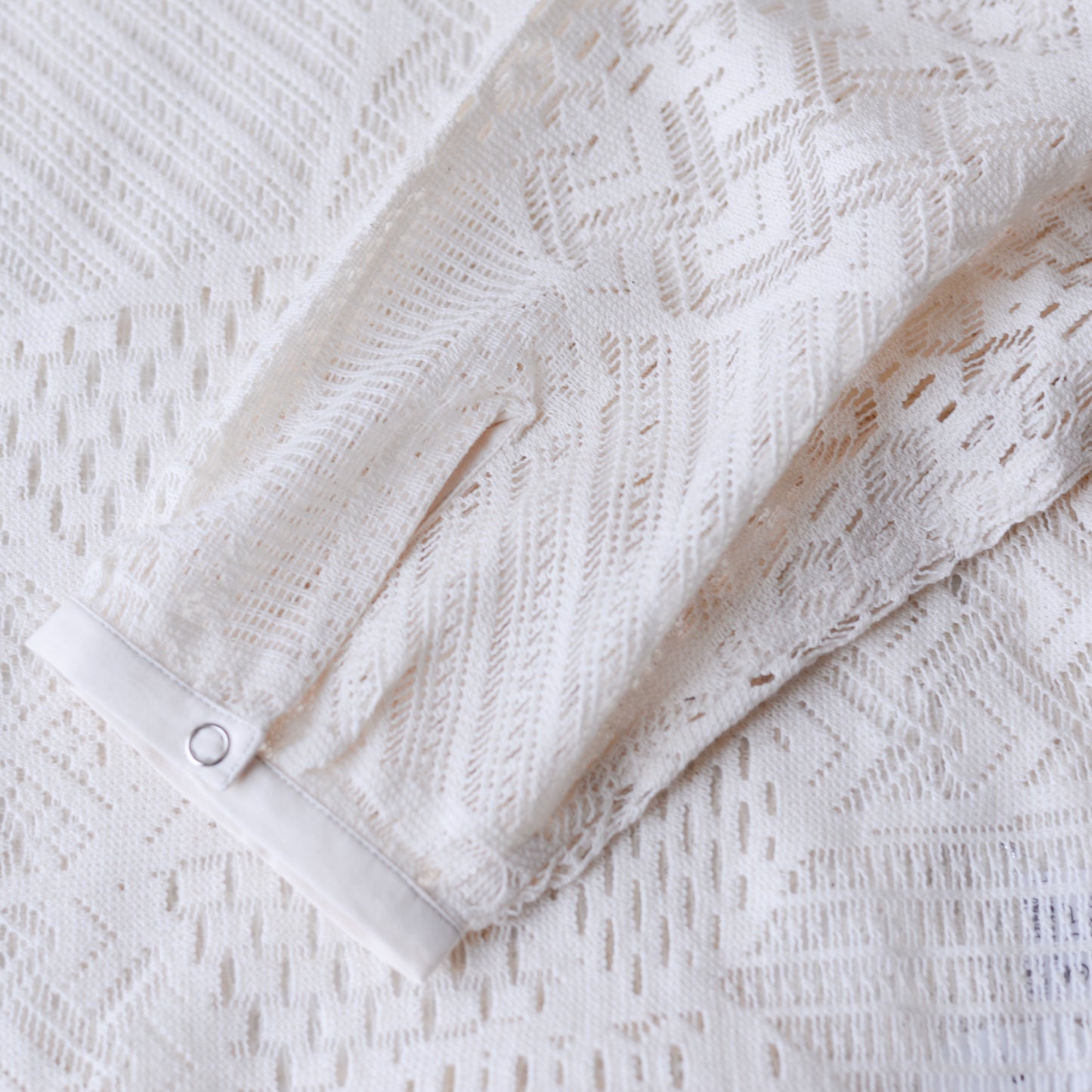 コットンクロシェジャケット Ivory