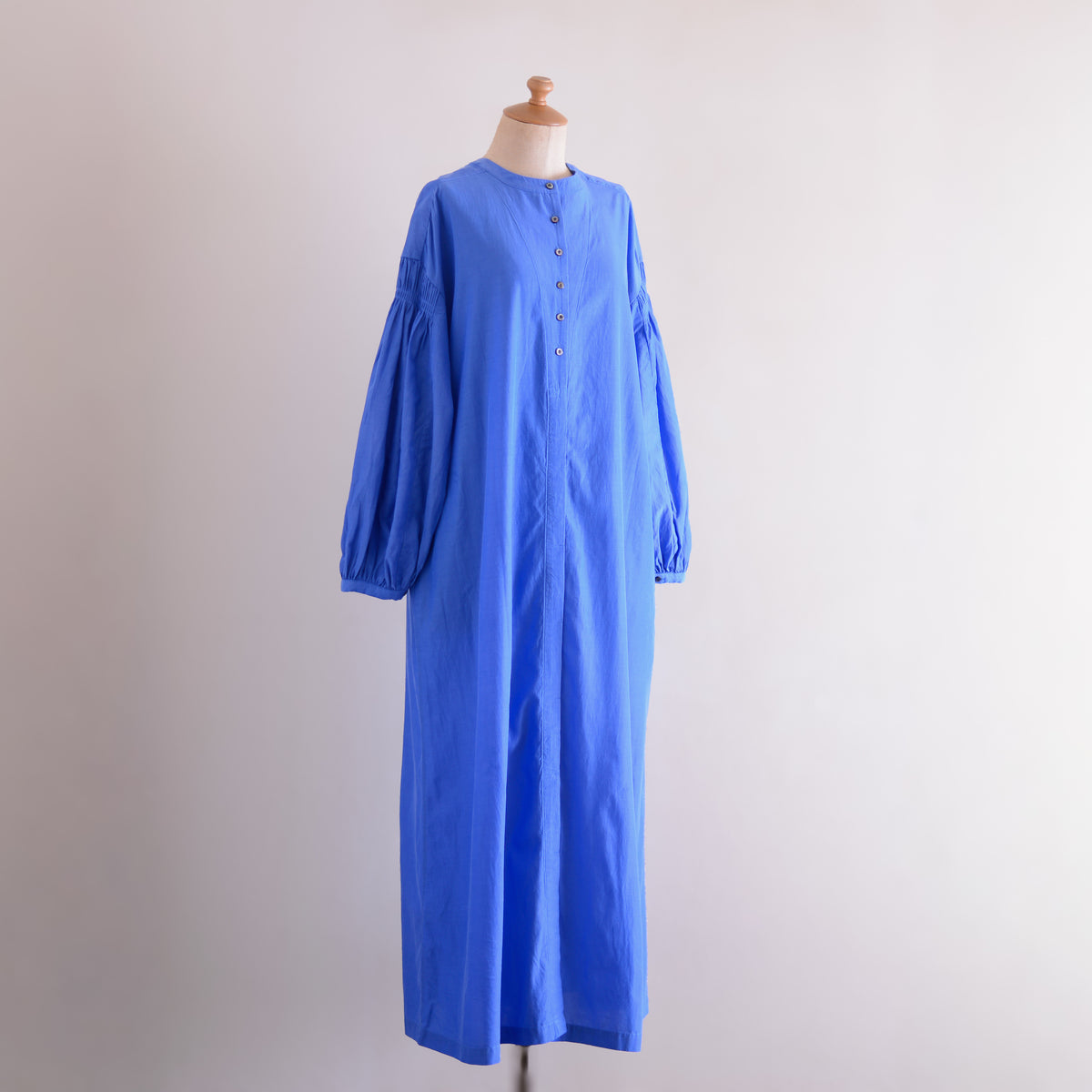 キュプラコットン2ウェイワンピース Blue