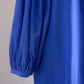 キュプラコットン2ウェイワンピース Blue