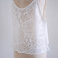コットンクロシェキャミソール Ivory