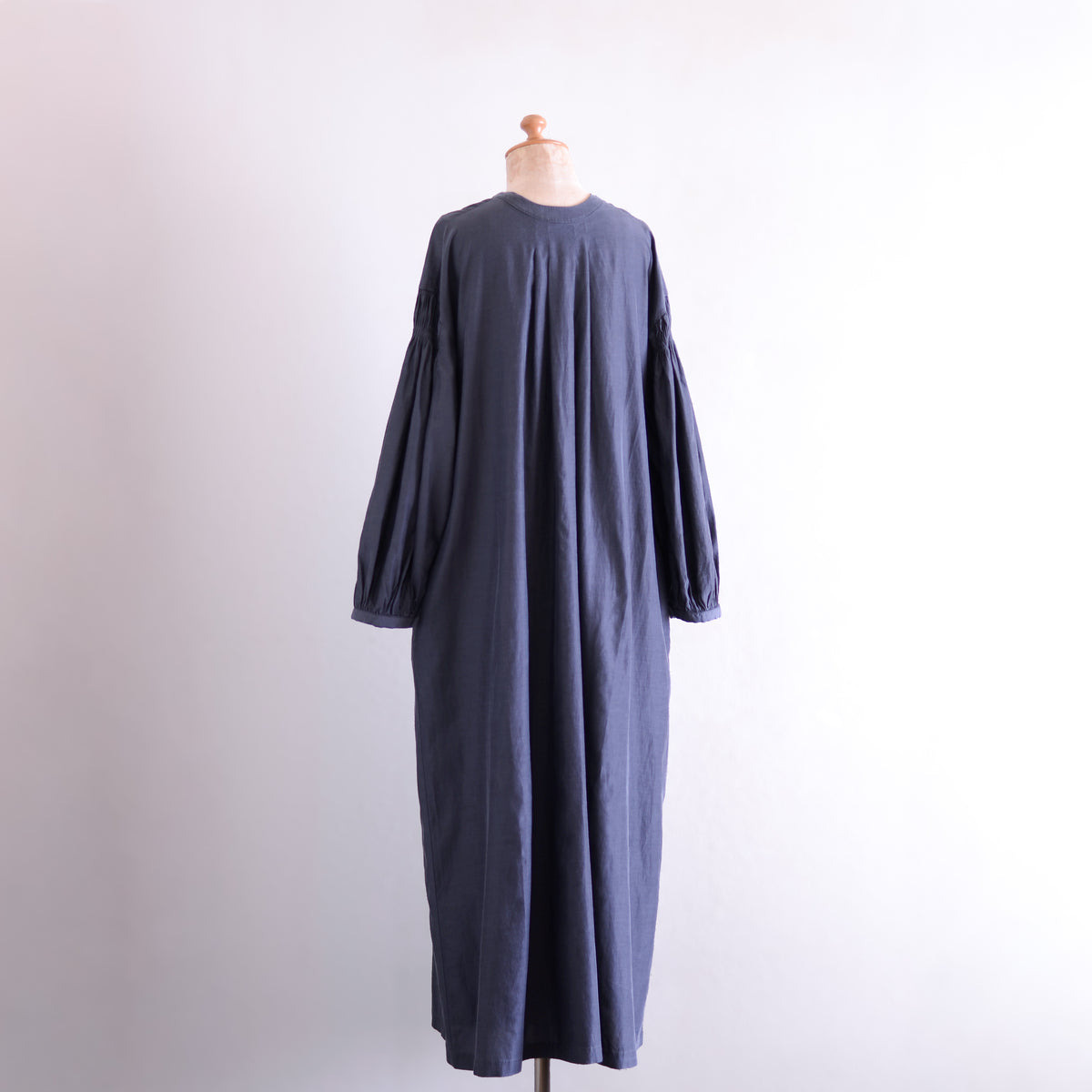 キュプラコットン2ウェイワンピース Charcoal Grey