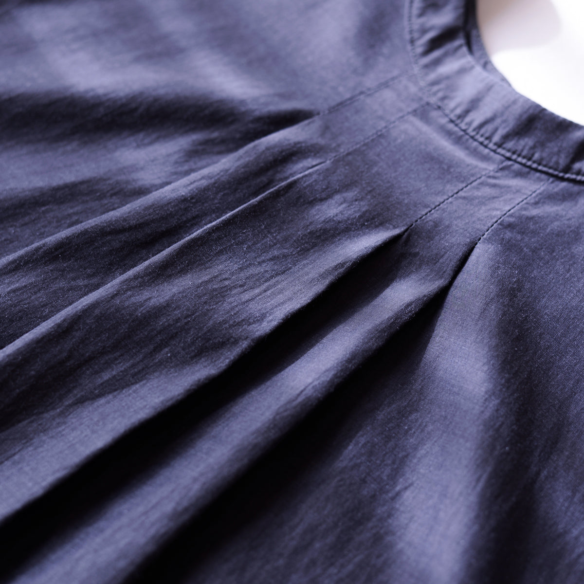 キュプラコットン2ウェイワンピース Charcoal Grey