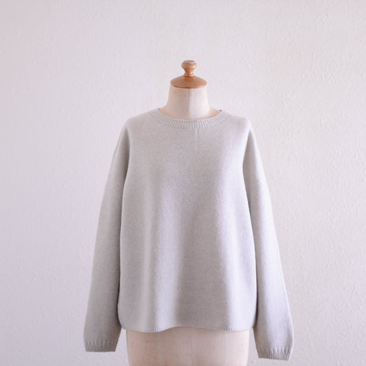 Superfine Merino Wool 2-Way Cardigan Oatmeal